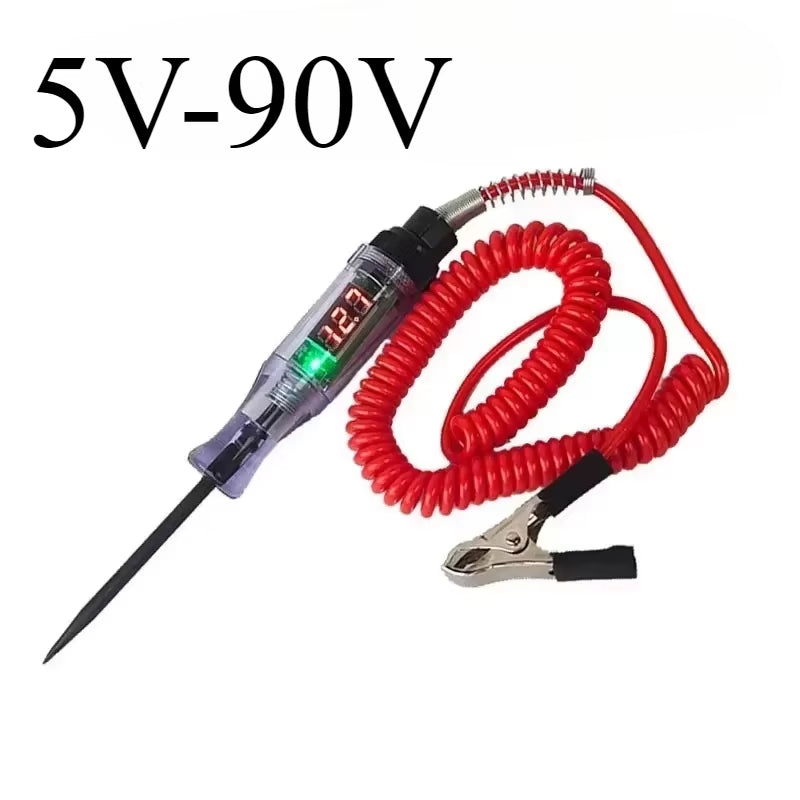 Car Truck Voltage Circuit Tester Auto Tools Car Diagnostic Probe Test Pen Light Bulb Electric Measuring Pen Tools
