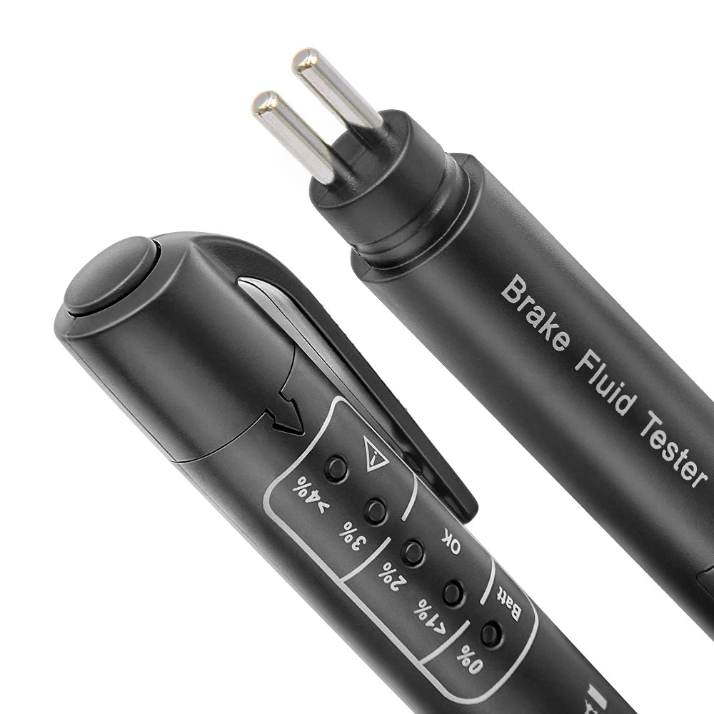 5 LED Auto Brake Fluid Tester Pen DOT3 DOT4 DOT5 Car Oil Quality Check Tool with Liquid LED for Automotive