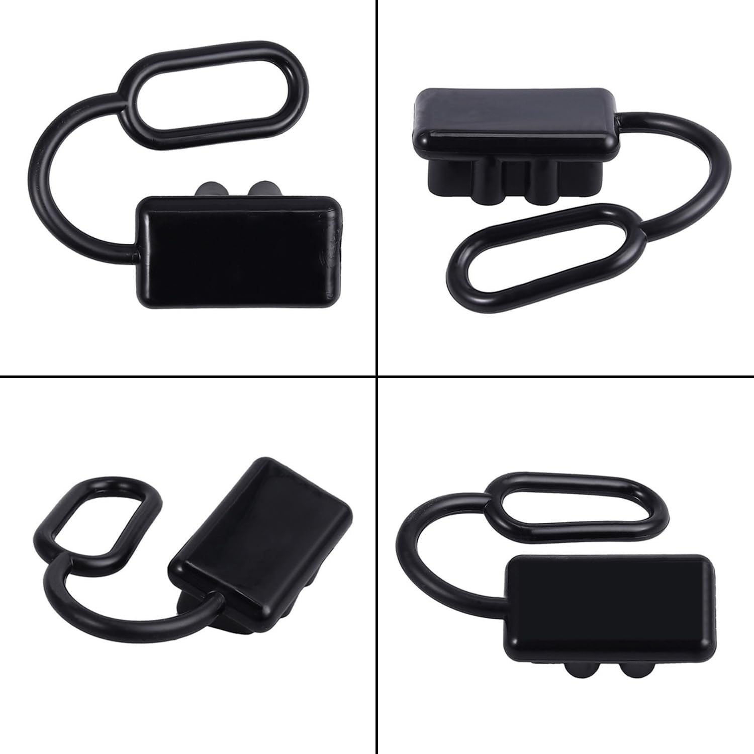 Aussie Offroad 50A Anderson Plug Covers – Waterproof & Dustproof Rubber Boots (Set of 4)