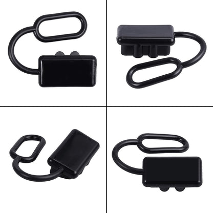 Aussie Offroad 50A Anderson Plug Covers – Waterproof & Dustproof Rubber Boots (Set of 4)