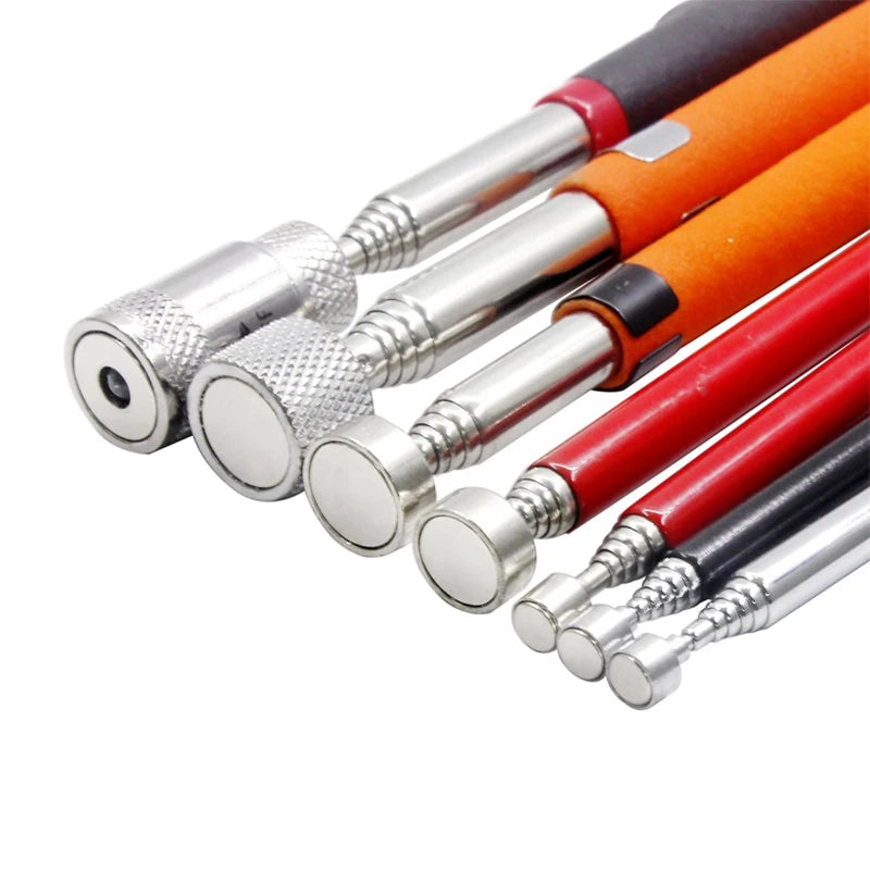 Mini Portable Telescopic Magnetic Magnet Pen Handy Tools Capacity for Picking up Nut Bolt Extendable Pickup Rod Stick