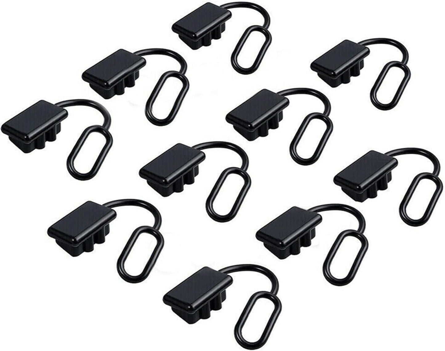 Aussie Offroad 50A Anderson Plug Covers – Waterproof & Dustproof Rubber Boots (Pack of 10)